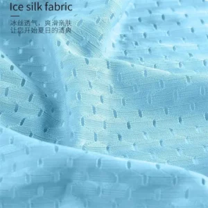 5pcs/Men's Underwear Summer Ice Silk Underwear Plus Size Panties Cool Breathable Sexy Boxer Panties Mesh Comfort Underwear L-5XL - Image 4