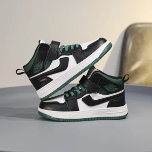 Children's shoes Men's shoes 2024 new fall children's non-slip sports shoes large high top board shoes for children - Image 5