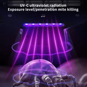 New Mattress Vacuum Mite Remover Cordless Handheld Cleaner Powerful Suction for Cleaning Bed Pillows Clothes Sofa - Image 4