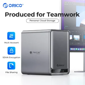 ORICO MetaCube Pro 5 Bay NAS Network Attached Storage Support Remote Share Data Intelligent Classification Automatic Backup - Image 1