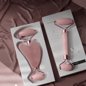 2Pcs Face Massager Roller Guasha Board Resin Scraper Wrinkle Remover Massage Roller for Facial Lifting Body Slim Skin Care Tools - Image 2