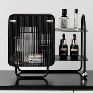 F35 Luxe Desktop Organizer Rack, Multifunctional Makeup Organizer, Multi-Tier Iron Storage Stand, Durable and Stable Storage - Image 5
