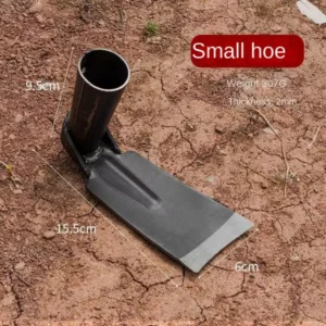 Durable Garden Hoe Household Outdoor Farming Tools Forging Weeding Hoe for Digging Soil Planting Vegetables Flowers - Image 6