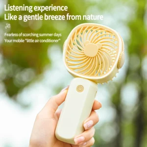 NEW Mini USB Handheld Fan Multi-Functional Desktop With Stand Eectric Fan Students Outdoor Portable Portable Small Fan - Image 6