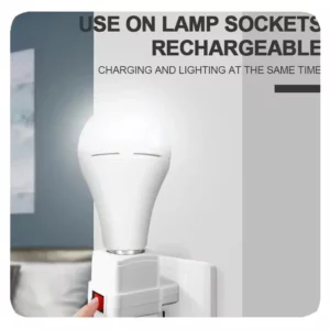 E27 Emergency LED Lamp Bulbs 7W 9W 12W 15W Rechargeable High Brightness Light Bulb Outdoor Camping Fishing Portable Lamps - Image 4