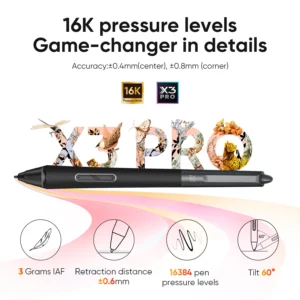 XPPen Artist Pro 16 (Gen 2) Graphics Tablet Monitor 16-inch Drawing Display 16K Pressure Levels 2.5K Resolution Windows Android - Image 2