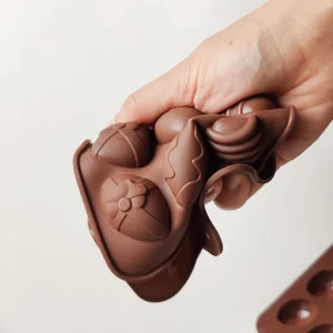 Silicone world DIY Easter Chocolate Egg Silicone Mold Nonstick Cake Decorating Baking Candy Mold Silicone 3D Mold Kitchen Gadget - Image 5