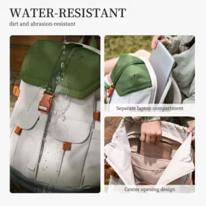 Aji Travel Laptop Backpack 2025 New Women Backpack Waterproof Expandable Men'S Backpacks Large Capacity Outdoor Travel Commuter - Image 5
