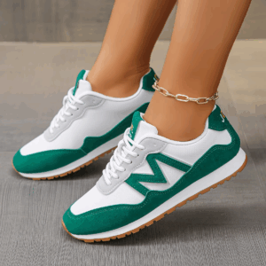 Lightweight Non Slip Sneakers for Women 2025 Spring Fashion Mix Color Flat Shoes Woman Soft Sole Casual Sports Shoes Plus Size - Image 2
