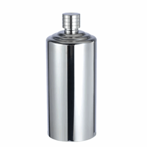 304 Stainless Steel Hip Flask For Man with Funnel And Cups 500ML Bigger Portable Liquor Water Bottle With Leather - Image 2