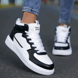 YRZL Women Shoes Skateboarding Shoes for Men Sneakers High Top Lightweight White Black Sports Running Outdoor Casual Shoes Men - Image 5