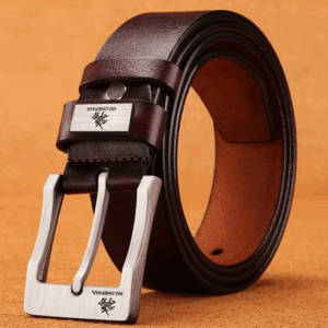 Leather Men's High-quality Buckle Jeans Leather Casual Belt Business Denim Belt Men's Fashion Designer 2025 New - Image 7