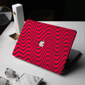 Wave Pattern Laptop Case For Macbook Air 13 M2 2022 A2681 A2337 A2179 A2338 M1 Chip Pro A2289 Mac book A1466 Latest Version - Image 3