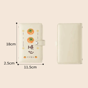 PU Leather Envelopes Money Saving Reusable Challeng Saving Money Notebook Savings Binder Budget Savings Challenges Book - Image 3