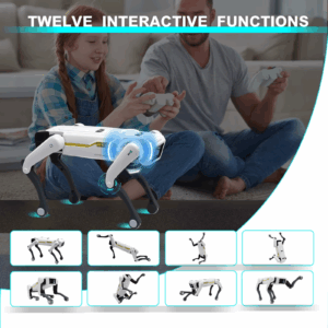 Intelligent AI RC Robot Dog Voice Dialogue APP Remote Control Programming Singing Dancing Machine Dog Kids Toys - Image 6