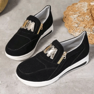 New 2024 Women Platform Side Zipper Casual Vulcanized Shoes Zapatillas Mujer Sapato Plataforma Feminino Sneakers - Image 2