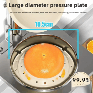 1PCS Stainless Steel Manual Juicer Commercial Hand Press Squeezer for Orange Juice Extraction Kitchen Fruit Shop Bubble Tea - Image 4