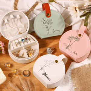 Customized Personalized Popular Jewelry Box Jewelry Ring Necklace Storage Box Valentine Day Birthday Anniversary Gift Wholesale - Image 5