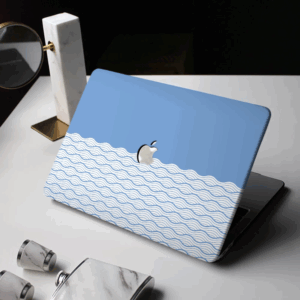 Wave Pattern Laptop Case For Macbook Air 13 M2 2022 A2681 A2337 A2179 A2338 M1 Chip Pro A2289 Mac book A1466 Latest Version - Image 6