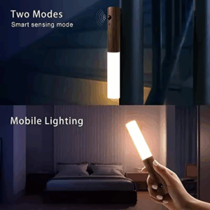 1pc Intelligent Human Body Induction Night Light, LED Rechargeable Corridor Cabinet Wall Light, Household Toilet Wall Induction - Image 6
