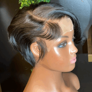 Straight Short Pixie Cut Wig HD Lace Front Wig Melt Skins Pre Plucked Bob Wigs 13x4 Lace Front Human Hair Wig Brazilian Hair - Image 5