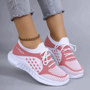 Spring and Autumn New Women's Casual Lace up Sports Shoes Comfortable, Breathable, Lightweight, Wear Resistant Sports and Leisur - Image 6