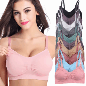 Breathable Maternity Pregnant Bras Comfort Breastfeeding Sleep Bralette Women Wireless Seamless Nursing Underwear - Image 6