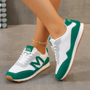 Lightweight Non Slip Sneakers for Women 2025 Spring Fashion Mix Color Flat Shoes Woman Soft Sole Casual Sports Shoes Plus Size - Image 3