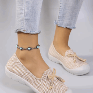 Spring New Women's Casual Sports Shoes Comfortable, Breathable, Lightweight, Wear resistant Lazy Shoes, Soft soled Flat Shoes - Image 4