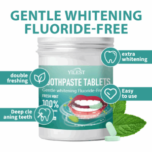 60/30 Tablets Mint Flavors Toothpaste Tablets Improve Bad Breath Remove Smoke Stains Fresh Oral Hygiene Solid Toothpaste Tablet - Image 5