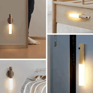 1pc Intelligent Human Body Induction Night Light, LED Rechargeable Corridor Cabinet Wall Light, Household Toilet Wall Induction - Image 3