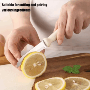 6 - Piece Kitchen Tools Set: Kitchen Scissors Fruit Knife Melon Planer Bottle Opener & Peeler - Image 6
