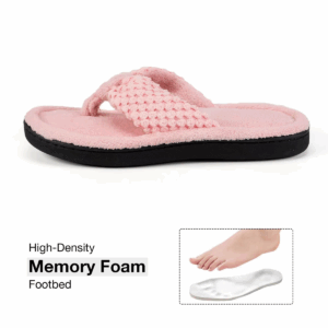 Home Women's Fashionable Slippers Flip Flops with Flush for Outdoor Use Anti-slip Suitable for Women's Four Seasons - Image 4