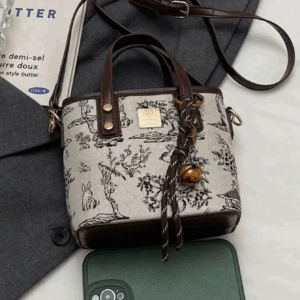 New Chinese Style Embroidered Small Handbag For Women 2025 New Fashion Shoulder Bucket Bag Stylish Spring/Summer Versatile Cross - Image 5