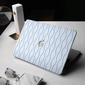 Wave Pattern Laptop Case For Macbook Air 13 M2 2022 A2681 A2337 A2179 A2338 M1 Chip Pro A2289 Mac book A1466 Latest Version - Image 4