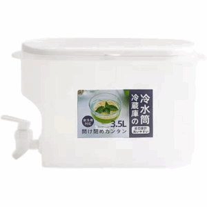 3.5L Water Kettle With Faucet Beverage Dispenser Cold Juice Lemonade Drinks Bucket Liquid Storage Tank Outdoor Fridge Organizers - Image 3