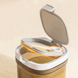 Airtight Coffee Milk Powder Storage Container with Scoop, 800/1300/1800ml Sealed Jar Durable, Keeps Fresh & Dry, Easy to Clean - Image 5