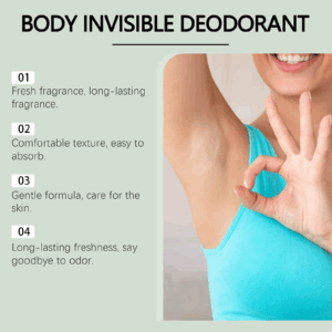 Body Deodorant Citrus Underarm Odor Control Removing Deep Clean Sweating Refreshing Antiperspirant Lasting Aroma for Women Men - Image 6