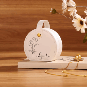 Customized Personalized Popular Jewelry Box Jewelry Ring Necklace Storage Box Valentine Day Birthday Anniversary Gift Wholesale - Image 2
