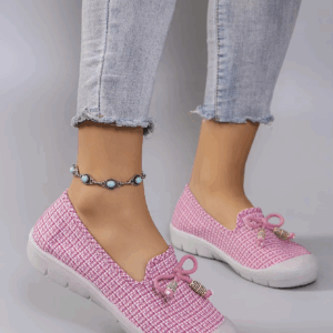 Spring New Women's Casual Sports Shoes Comfortable, Breathable, Lightweight, Wear resistant Lazy Shoes, Soft soled Flat Shoes - Image 7