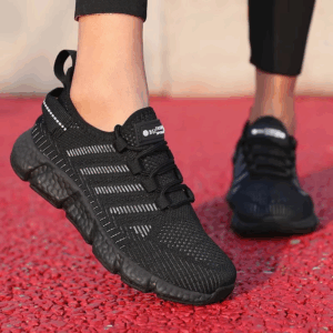 Women's Running Shoes Breathable Mesh Fabric Fashionable Sneakers Lightweight Casual Versatile Luxurious Men's Tennis Flat Shoes - Image 6