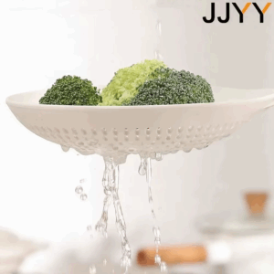 High Temperature Resistant Large Colander, Kitchen Scoop Noodle Strainer Anti-scald Vegetable Skimmer - Image 3