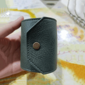 Handy Leather Wrap Wallet Fast Cash Access Money Holder Pocket Wallet Money Wallet Organizer Wallet Storage Bag - Image 3