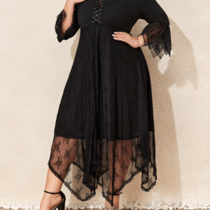 High Quality Plus Size Dress Women Evening Black Elegant Vestidos Formal Occas Dress Large Size Long Skirt Party Female Clothing - Image 4
