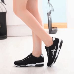 Women Casual Shoes Fashion Breathable Walking Mesh Flat Shoes Sneakers Women 2025 Gym Vulcanized Shoes White Female Footwear - Image 4