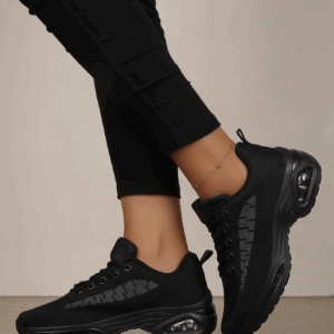 Polyurethane non-slip sole, casual sports shoes women's simple low-top sports shoes women's comfortable breathable woven women's - Image 2