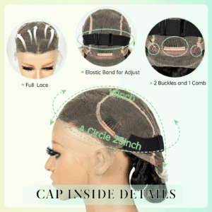Full Lace Braided Wigs Crochet Twisted Wigs Synthetic Knotless Cornrow Transparent Lace Front Wigs for Black Women - Image 3
