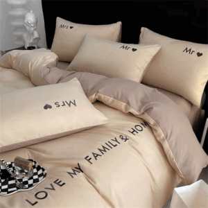 Luxury Nordic Egyptian Cotton Bedding Set King Queen Double Twin Size with Sheet Duvet Cover Pillowcase 1/2 People Bed Linen New - Image 3