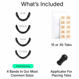 Skin Safe Magnetic Nose Strips,Sport Nasal Dilator,Intake Breathing Nasal Strip Starter Kit Boost Oxygen Snore Reducing Aids - Image 4