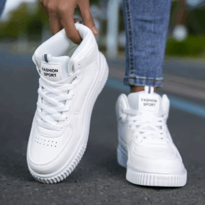 YRZL Women Shoes Skateboarding Shoes for Men Sneakers High Top Lightweight White Black Sports Running Outdoor Casual Shoes Men - Image 6